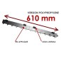 SISTEMA DE GANCHO DE POLIPROPILENO PARA CORTINA DE LAMAS DE PVC SISTEMA DE GANCHO DE POLIPROPILENO PARA CORTINA DE LAMAS DE PVC