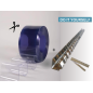 CORTINA DE LAMAS DE PVC DIY CORTINA DE LAMAS DE PVC DIY
