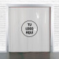Cortinas de lamas de PVC personalizadas - impresión de logotipo Cortinas de lamas de PVC personalizadas - impresión de logotipo