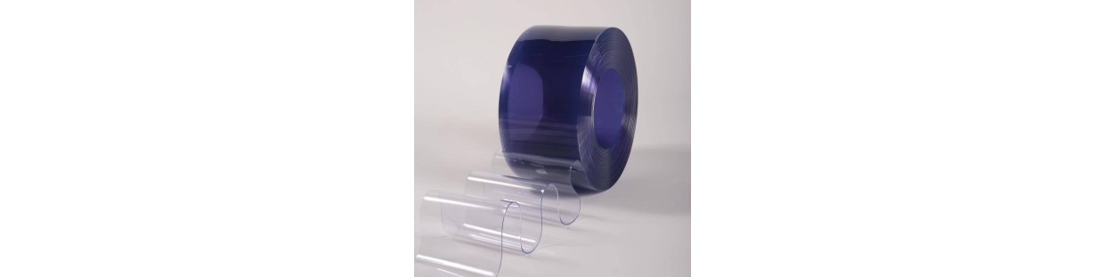 Lamas de PVC transparente 15m,25m,50m
